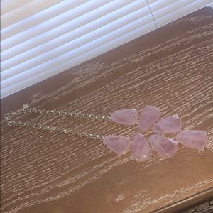 Kendra Scott Harlow Necklace Rose Quartz